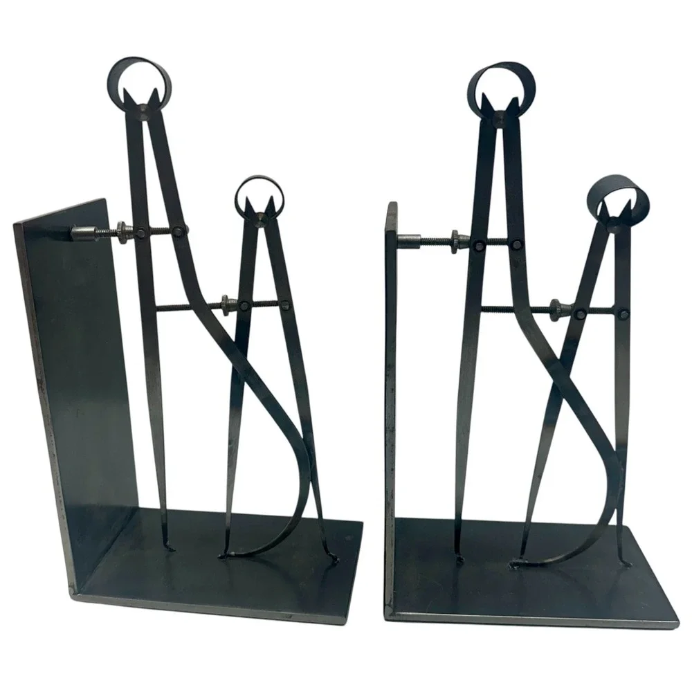 Pendulux‎ - Draftsman Metal Bookends - $189 New